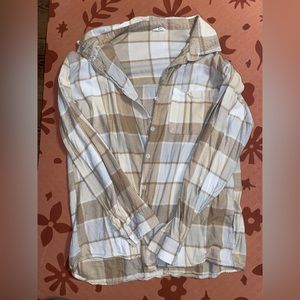 Cotton On Cream and White Flannel